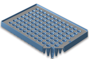 BIOplastics PCR下沉式薄壁半裙边96孔板