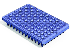 BIOplastics PCR 薄壁半裙边96孔板
