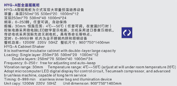 HYG-A产品描述